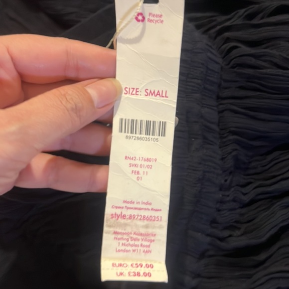 Black long skirt - Picture 5 of 5